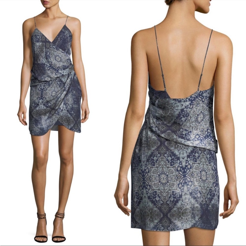Haute Hippie Cassie Silk Mini Dress Size 0